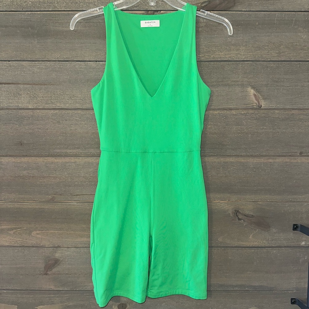 BABATON BY ARITZIA SHORT JUMPSUIT